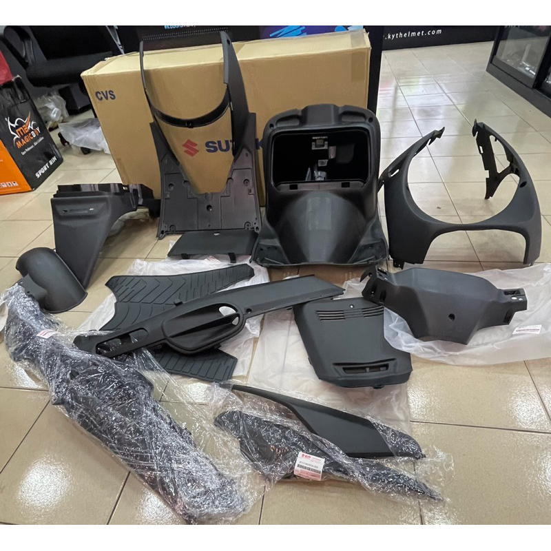 100% ORIGINAL -SUZUKI VS125 VS150 SCOOTER COVER FULL SET NO COLOUR PART ...