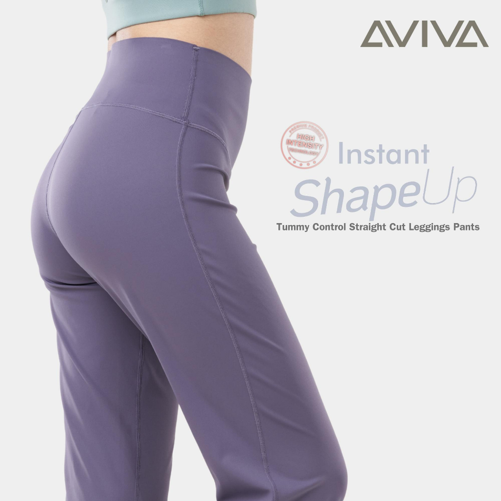 AVIVA Maximum Tummy Control Straight Cut Long Pants 81 4190 Shopee Malaysia