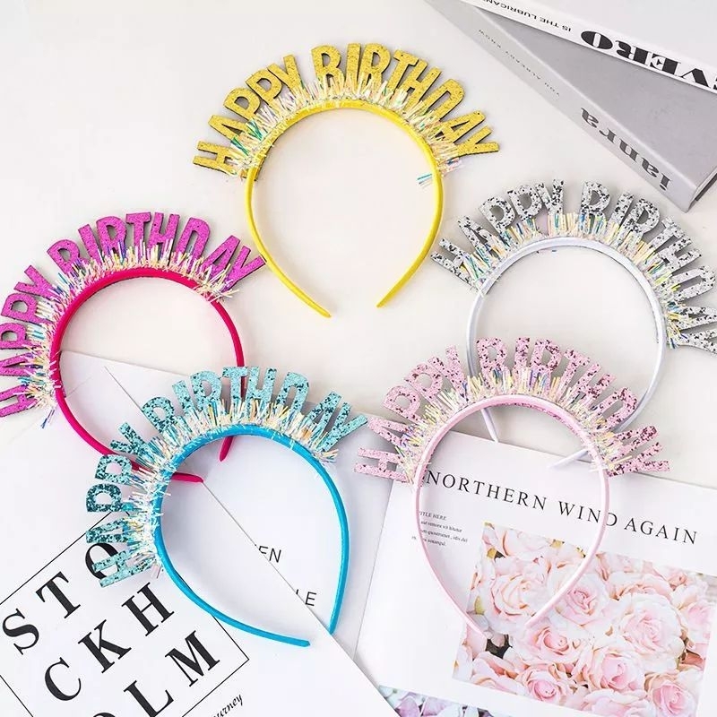 Happy store birthday hairband