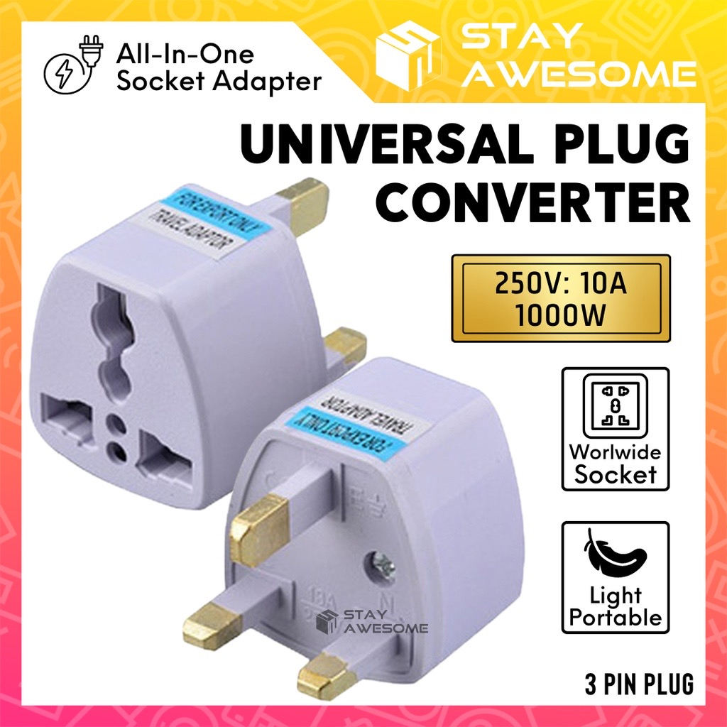 Travel Adapter Universal Plug International Adapter Plug Converter