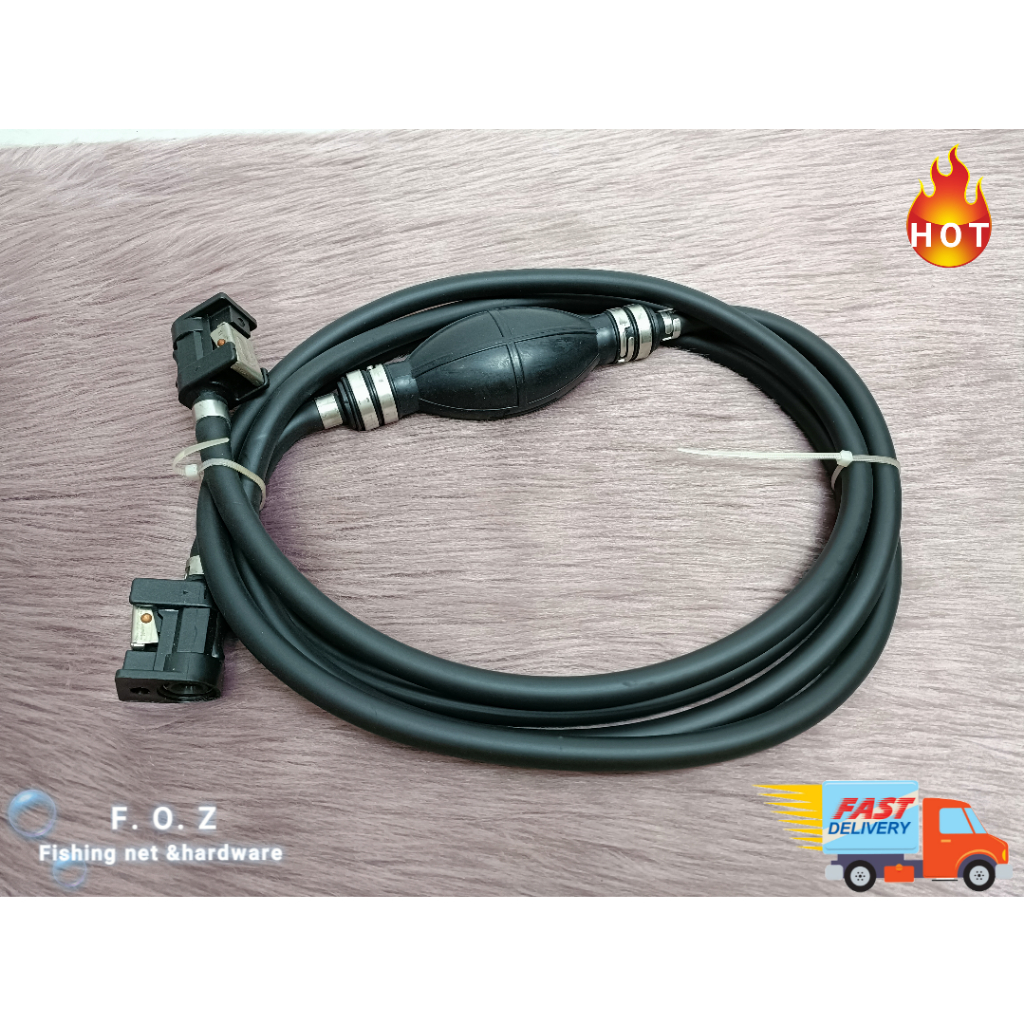 Fuel Line Hose Paip Tangki Minyak Enjin With Yamaha Connector