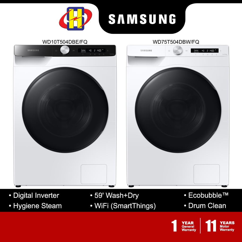 Samsung washer deals dryer 10.5 kg