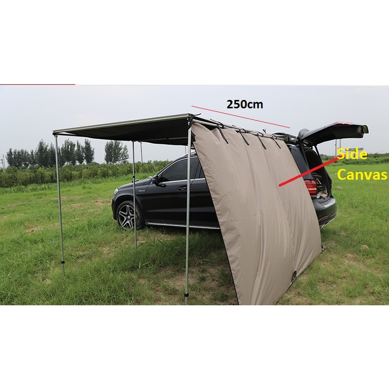Car Side Awning For Camping/Car Tent Canopy/Car Roof Rack Side Awning ...