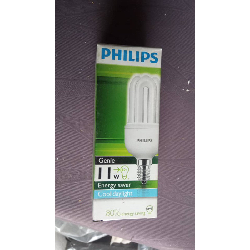 (clearance) philips genie light bulb e14 Shopee Malaysia
