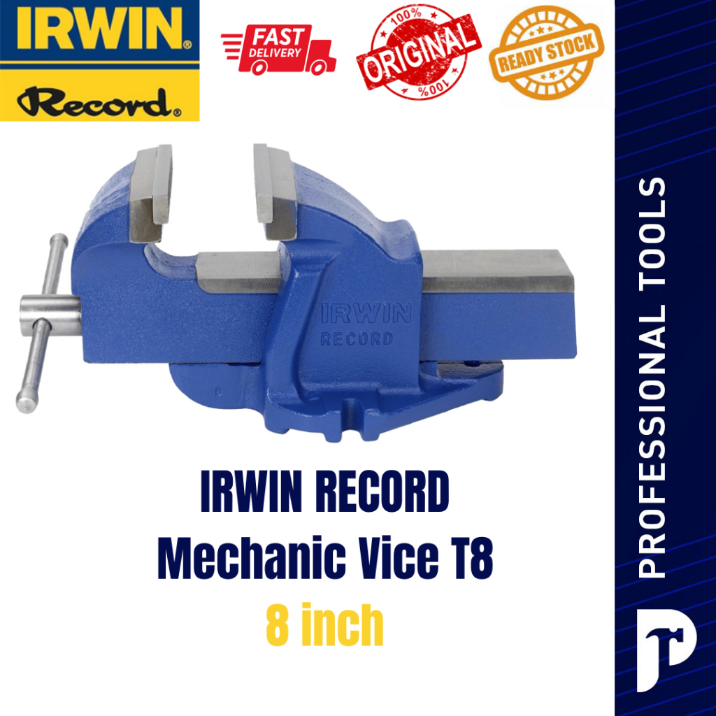 Irwin Record Heavy Duty Mechanic Vice 8