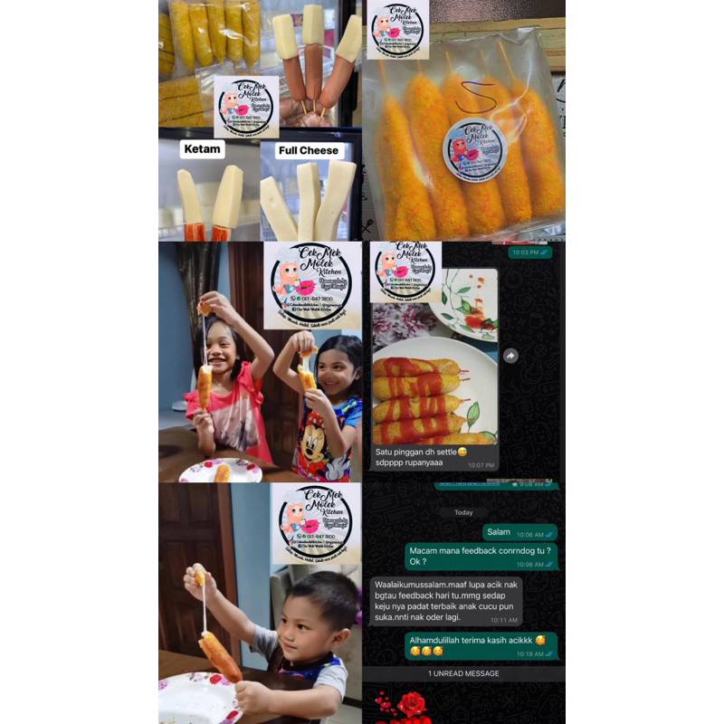 Corndog Cheese Mozzarella Tarik Jumbo Saiz Shopee Malaysia
