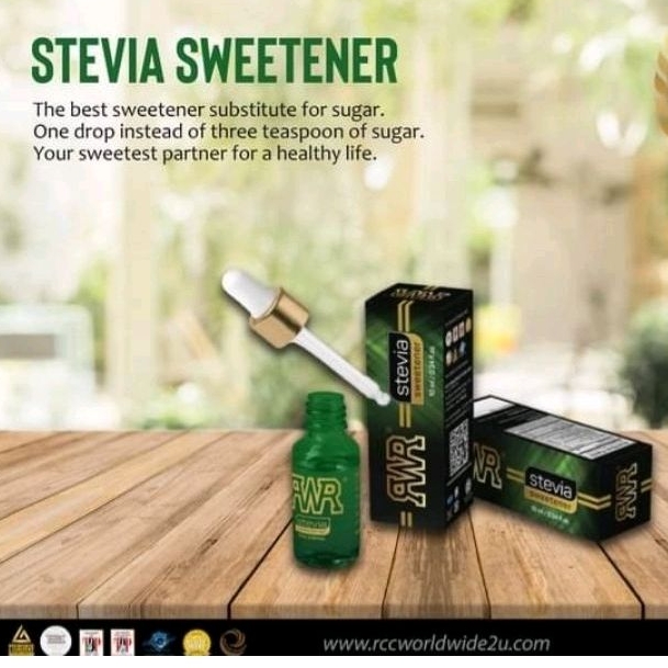 [1BOTOL+FREE GIFT] ORIGINAL STEVIA RCC SUGAR REPLACEMENT STEVIA SWEETENER SUGAR FREE PACK BARU