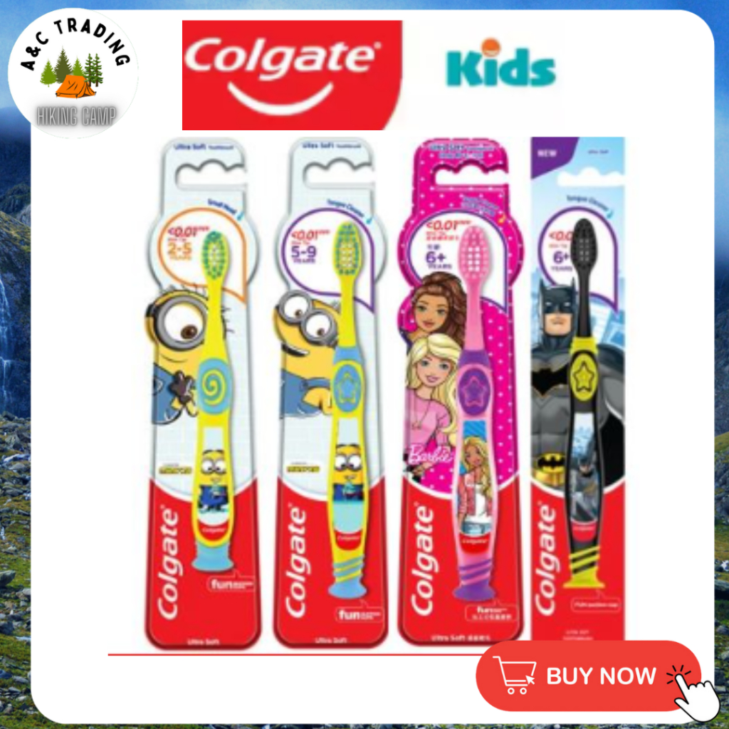 Colgate Kids Ultra Soft Children Toothbrush 2-5 Years 5-9 Years 6 ...