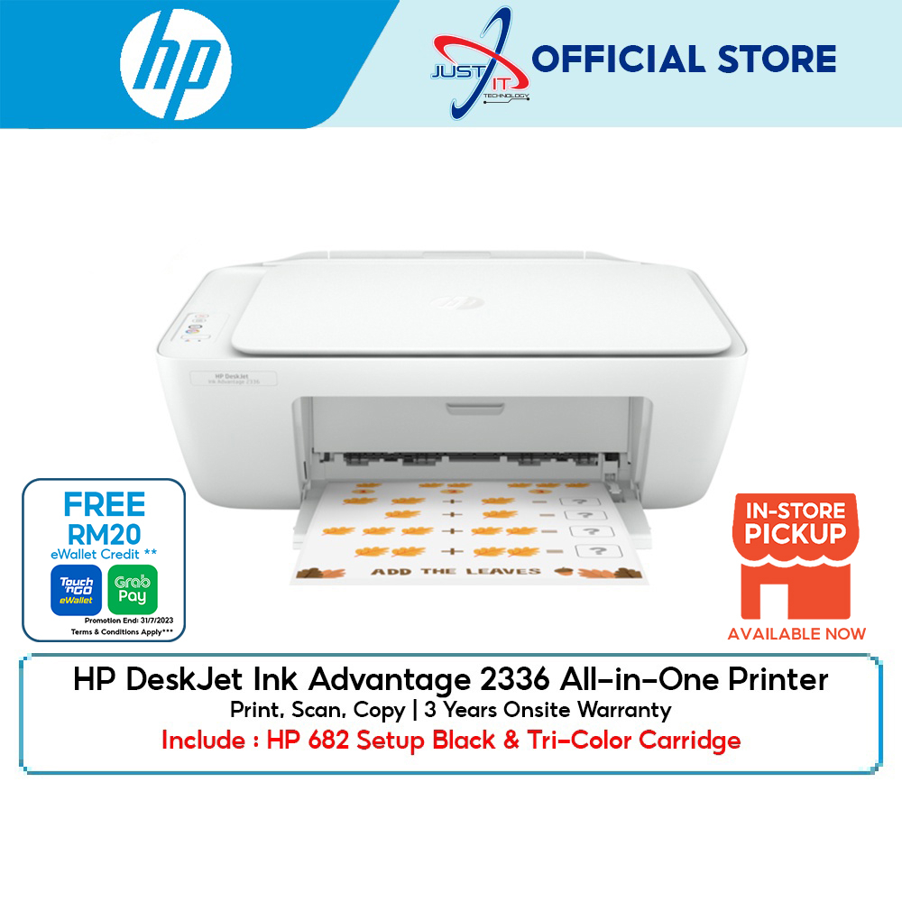 HP 2336 Deskjet Ink Advantage Aio Printer Print/Scan/Copy | Shopee Malaysia