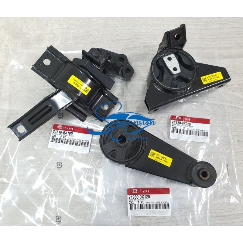 3 IN 1 SET ENGINE MOUNTING HYUNDAI I10 MANUAL/AUTO 20082013 1.1CC