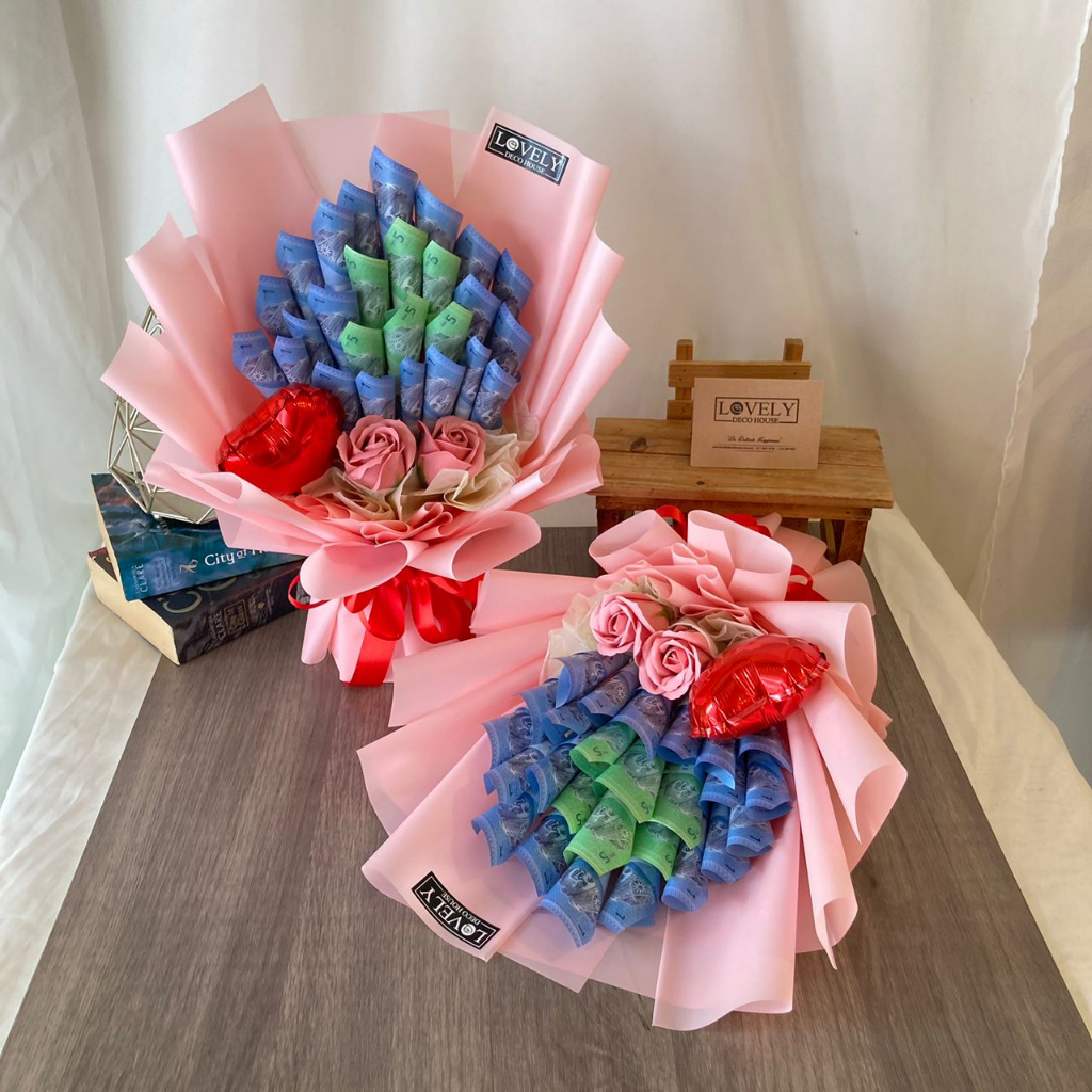 Bouquet money flower bouquet (Promo) | Shopee Malaysia