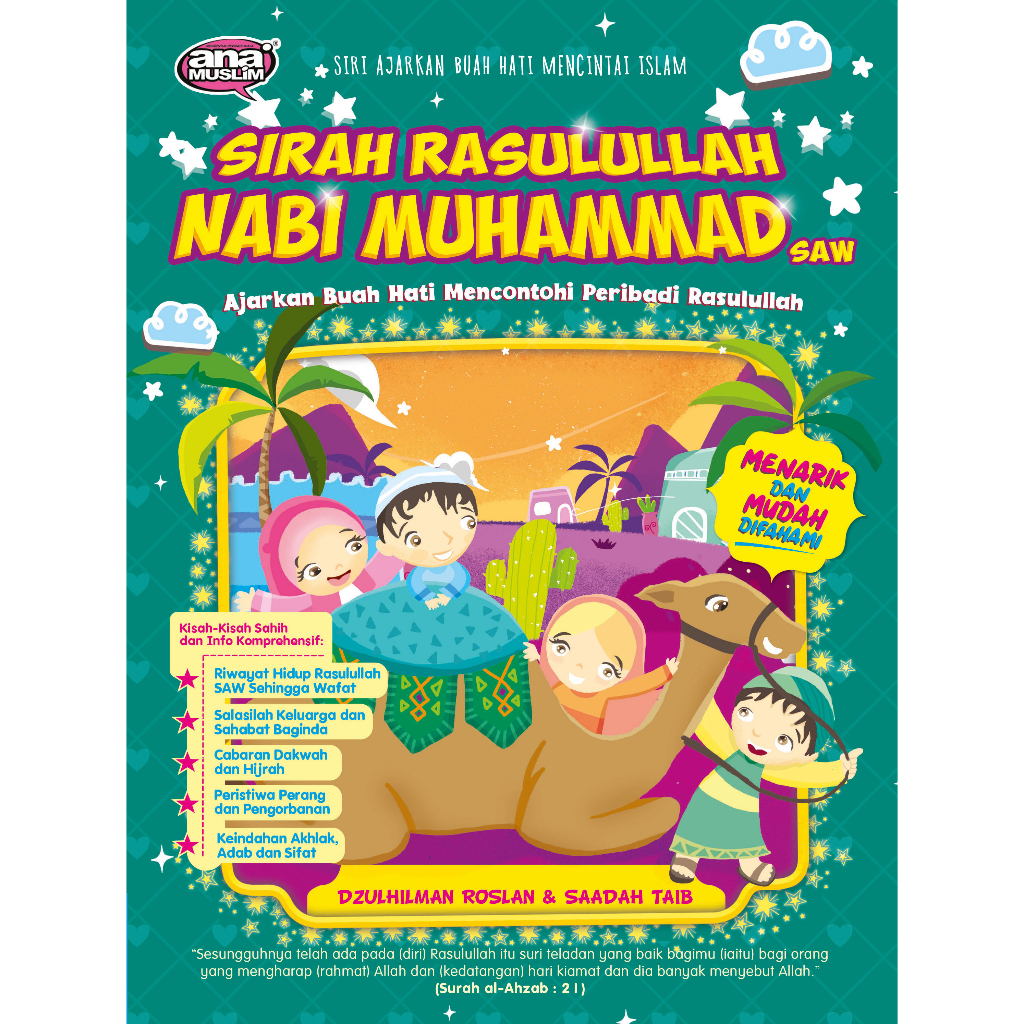 SIRAH RASULULLAH NABI MUHAMMAD SAW - BUKU CERITA KISAH NABI MUHAMMAD ...