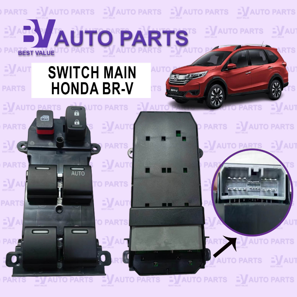 HONDA BRV BRV DG1 DG2 20162020 POWER WINDOW MAIN SWITCH DRIVER SIDE