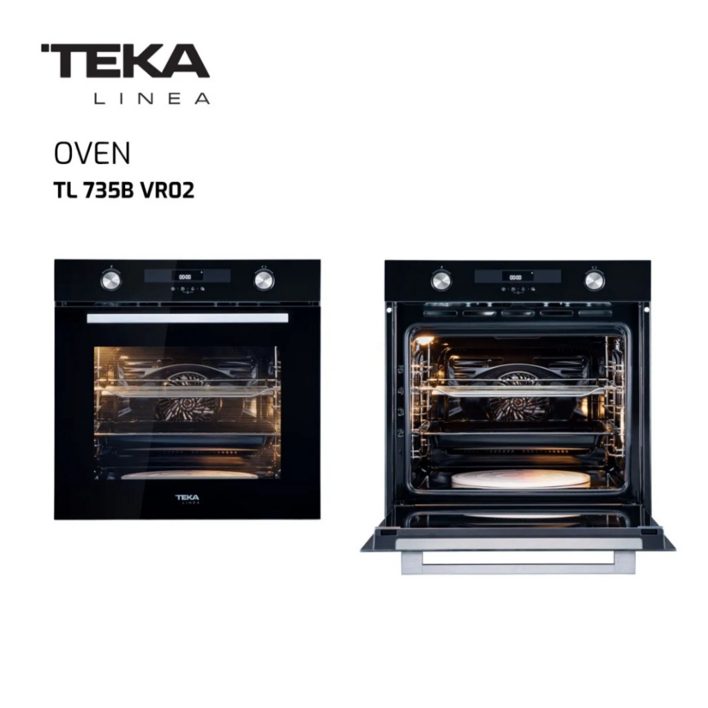 TEKA LINEA TL 735B VR02 12 Functions BuiltIn Oven 60CM/72LT Extra