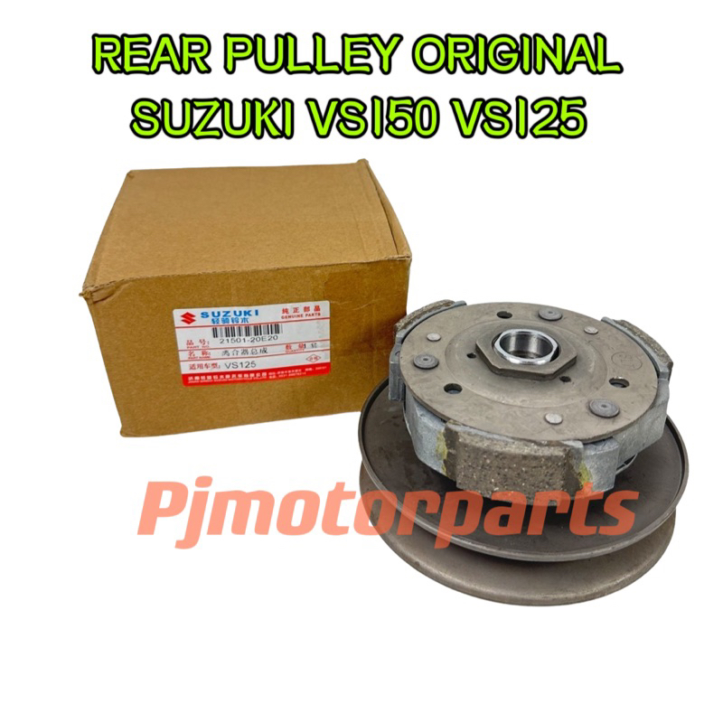 SUZUKI VS150 VS125 ( ORIGINAL SUZUKI ) REAR PULLEY ASSY / BELAKANG ...