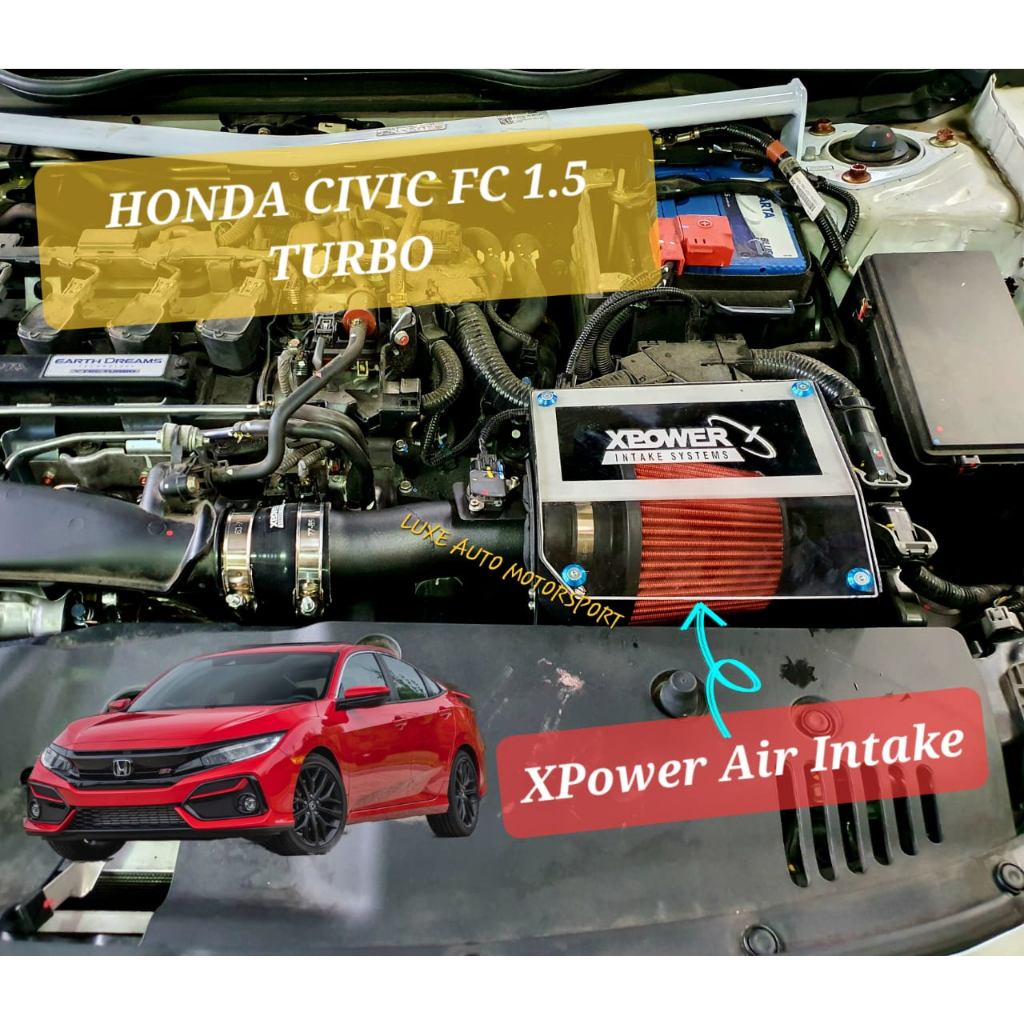XPower Honda Civic FC 1.5 Turbo Intake Open Pod Systems , Ori Ultra ...