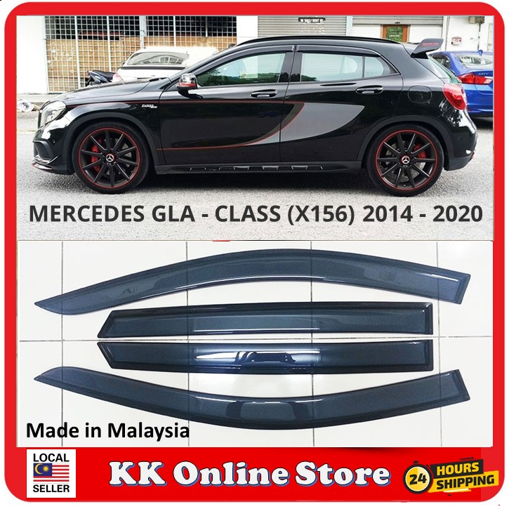 Mercedes GLA Class (X156) 20142020 Venttec Door Visor / Window Vent