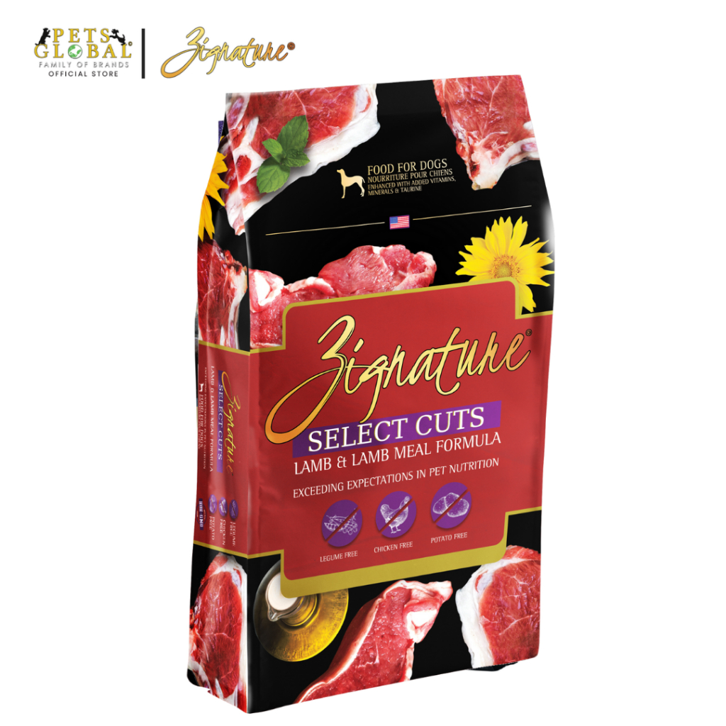 Zignature Select Cuts Legume Free Solution Lamb & Lamb Meal Formula