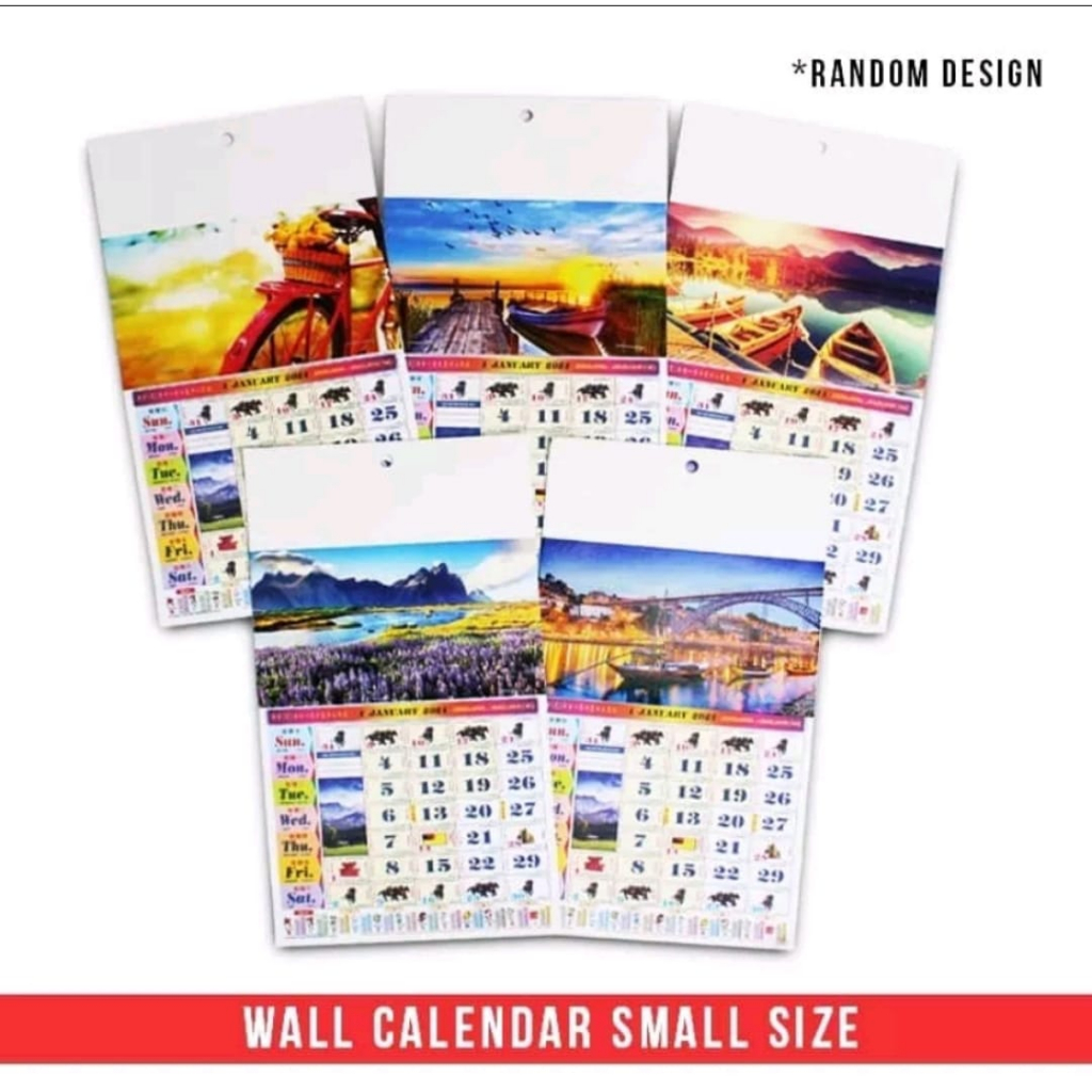 2024 new year Calendar/calender(kalendar kuda 2024) (24.5cm X 13cm