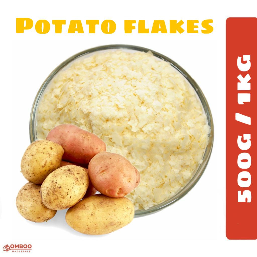 POTATO FLAKES/ INSTANT MASHED POTATOES/ KEPINGAN KENTANG KENTANG TUMBUK