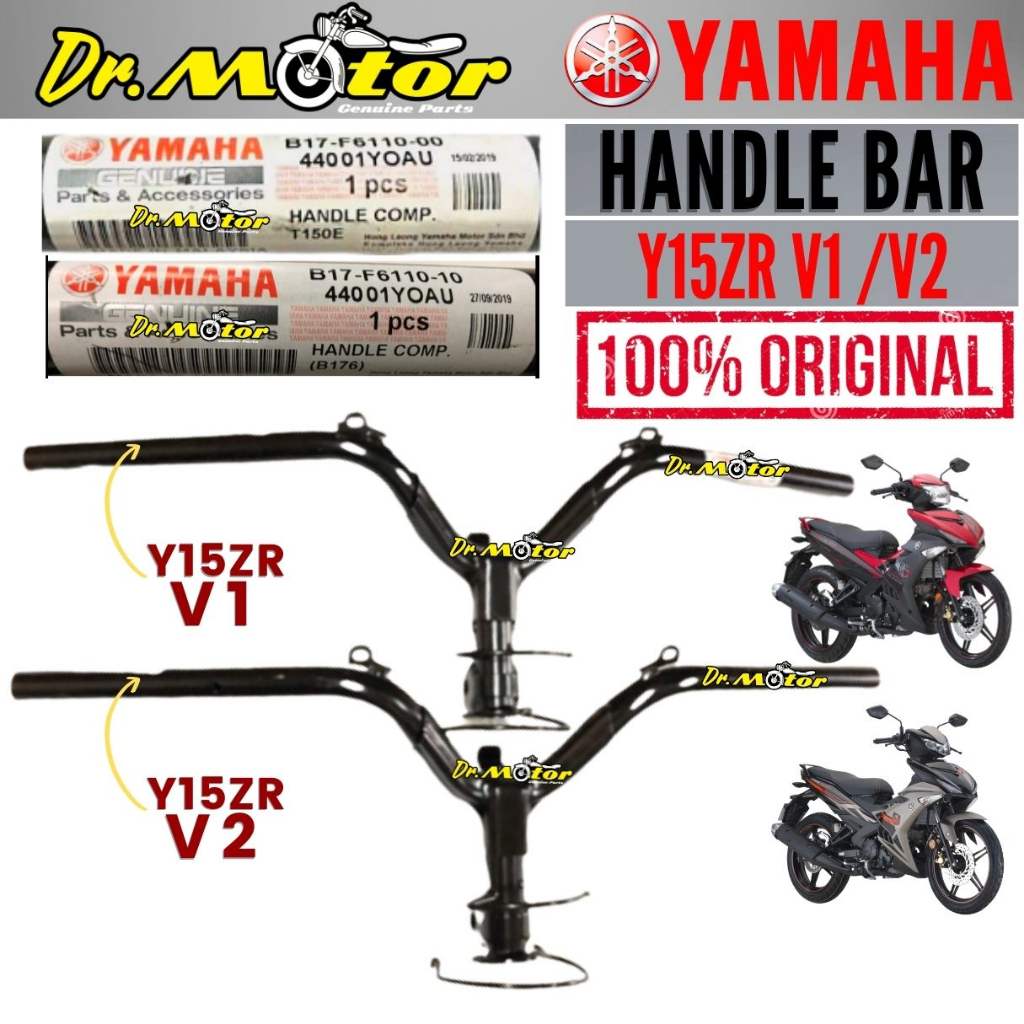 Y15ZR Y15 YSUKU V1 V2 Handle Bar Comp Besi Handal Handel Steering ...