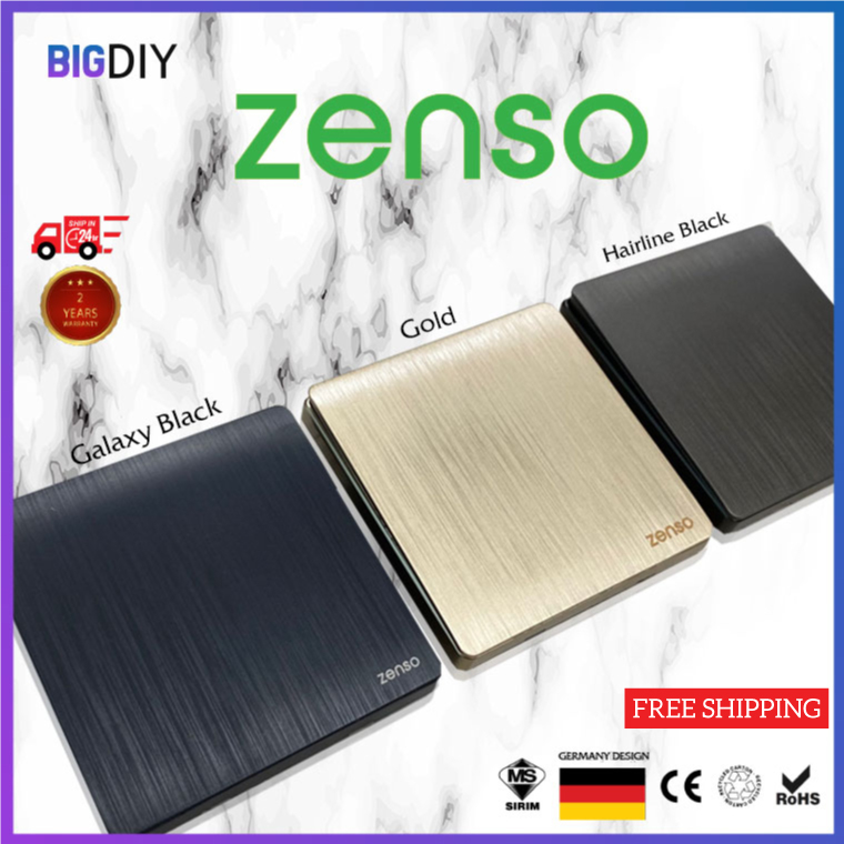 SIRIM!! ZENSO Switch Grande White / Gold / Hairline Black & Galaxy ...