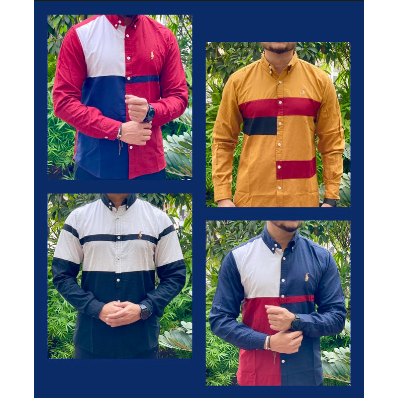Ready Stock 🇲🇾 Koleksi Hari Raya 2025, Men's shirt, Cotton, Slim fit ...