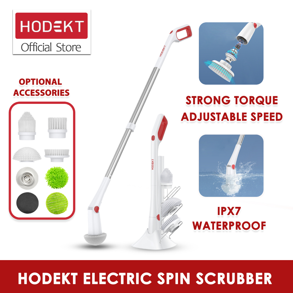 HODEKT C5/C5 Pro Electric Brush Cleaning Power Scrubber Cordless Brush Cleaner Toilet Scrubber