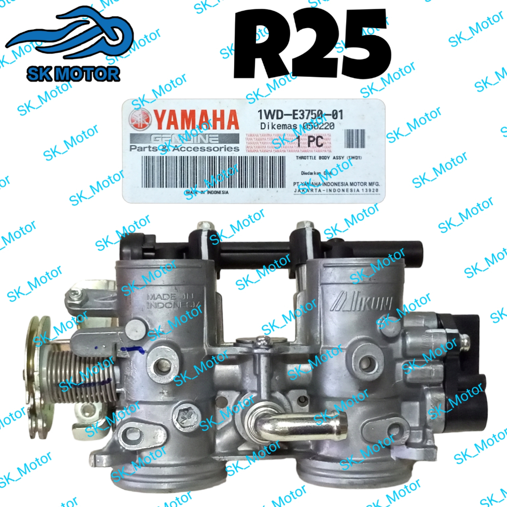 Yamaha YZF-R25 R25 Original Throttle Body Assy Injection 1WD–E3750–01 ...