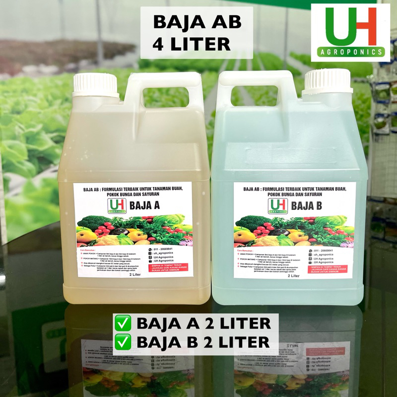 4 LITER BAJA AB | 2 LITER A & 2 LITER B | Shopee Malaysia