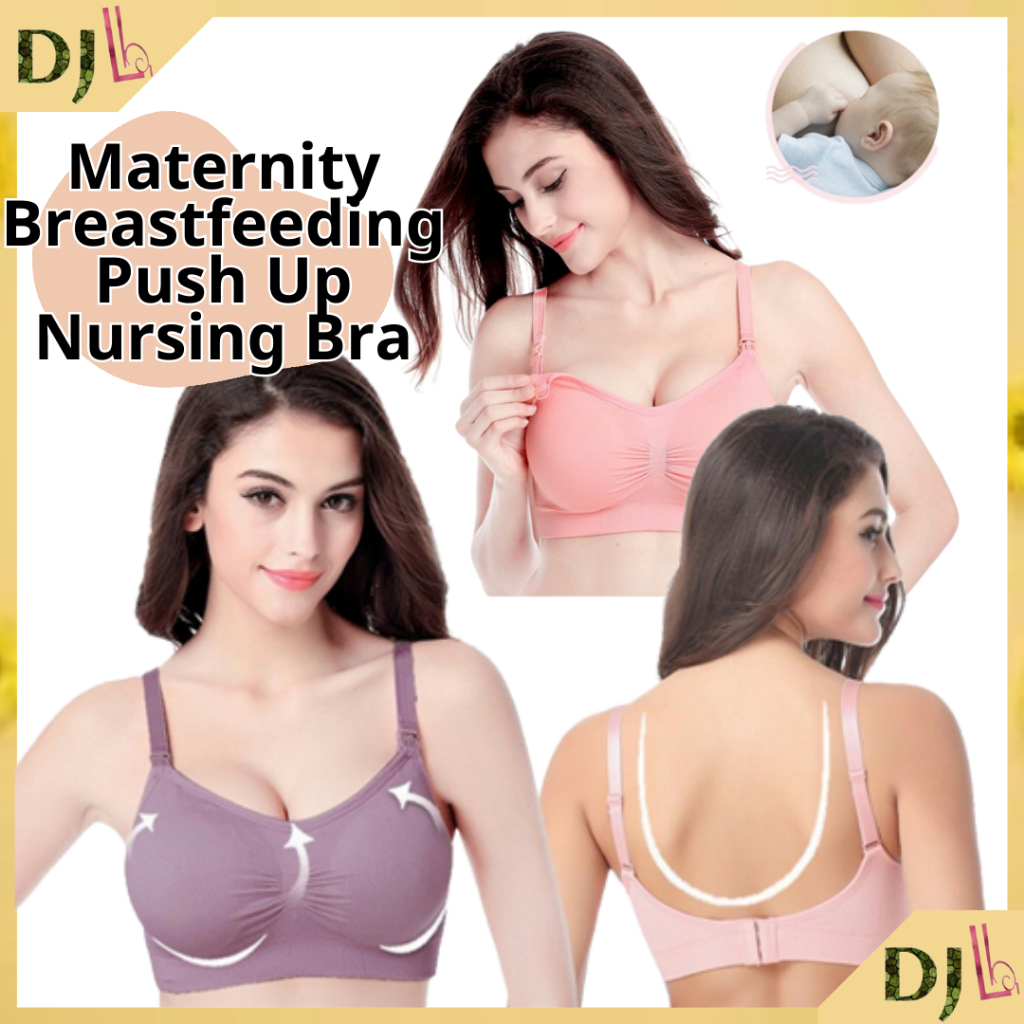 Maternity Breastfeeding Push Up Nursing Bra For Pregnant Women Bra Menyusu  Ibu Mengandung