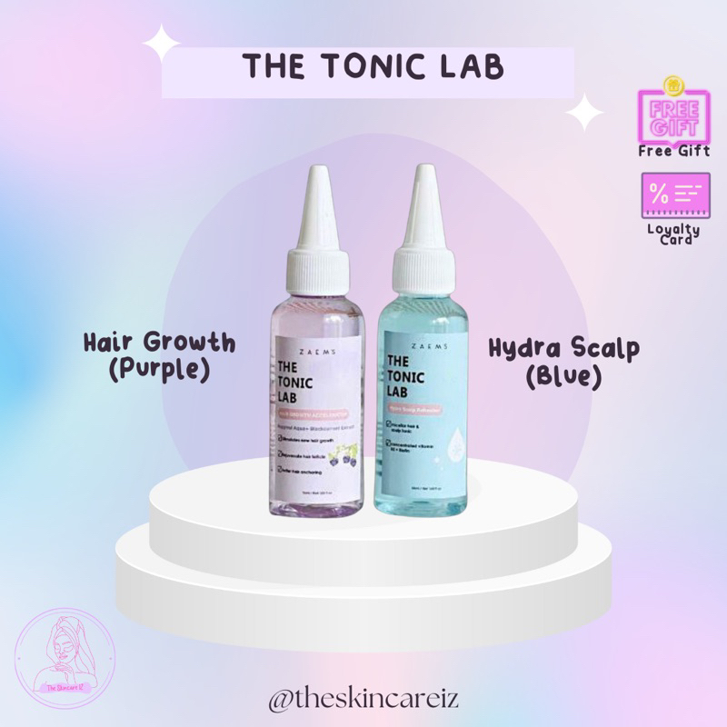 (READY STOCK) The Tonic Lab by Zaem / Hair Tonic Dandruff / Hair Tonic