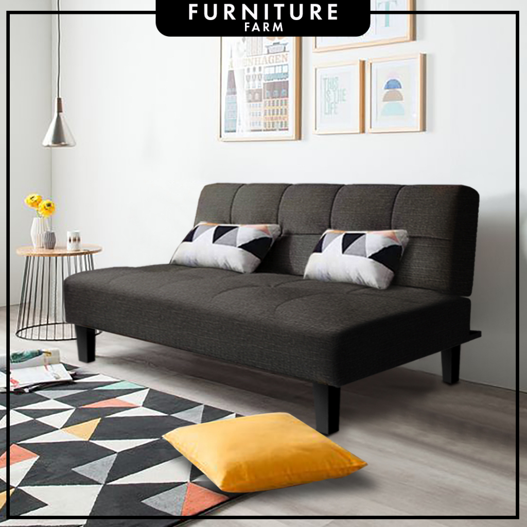 F&F OLLY Multifunctional Sofa Bed / Foldable Bed sofa / 2/3/4 seater sofa / sofa murah / sofa