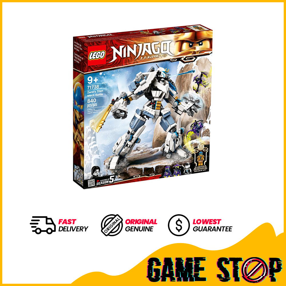 Lego ninjago titan zane sale