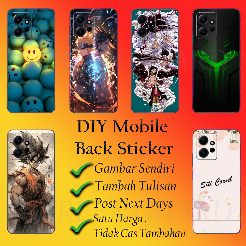 DIY Mobile Back Film Phone Protector Sticker Film Wrap For Any iPhone ...