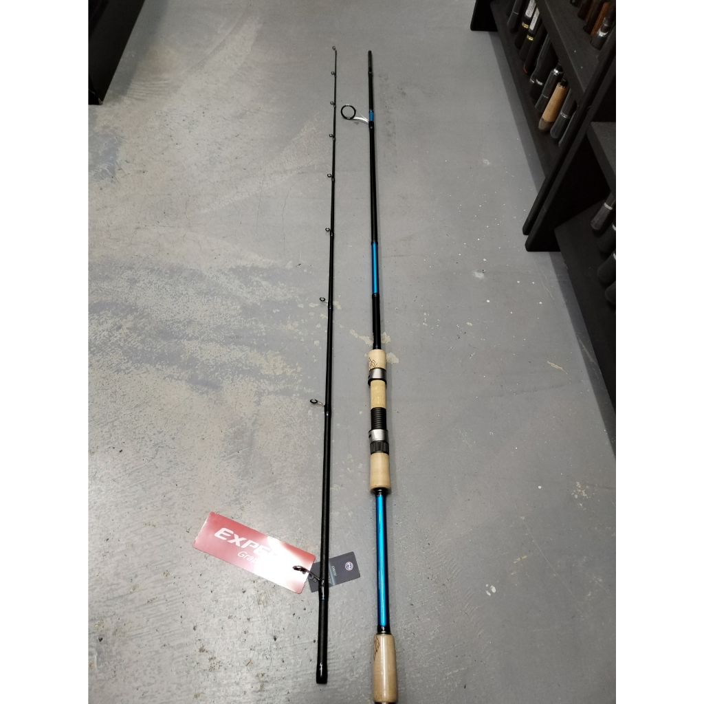 🎣Expert Graphite Blue Carbon II Spinning Rod Shopee Malaysia