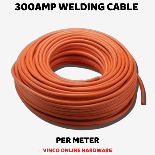 300AMP PROWELD COPPER WELDING CABLE 1 METER (Made In Thailand) 300 AMP