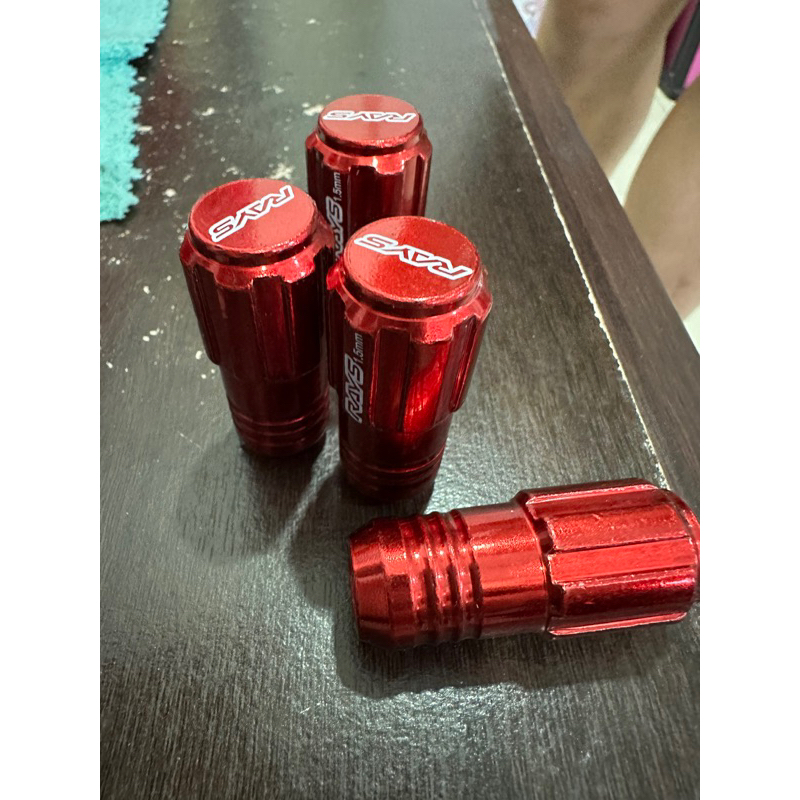 4 pcs Lock Nut Rays Racing Nut (Long) | Shopee Malaysia