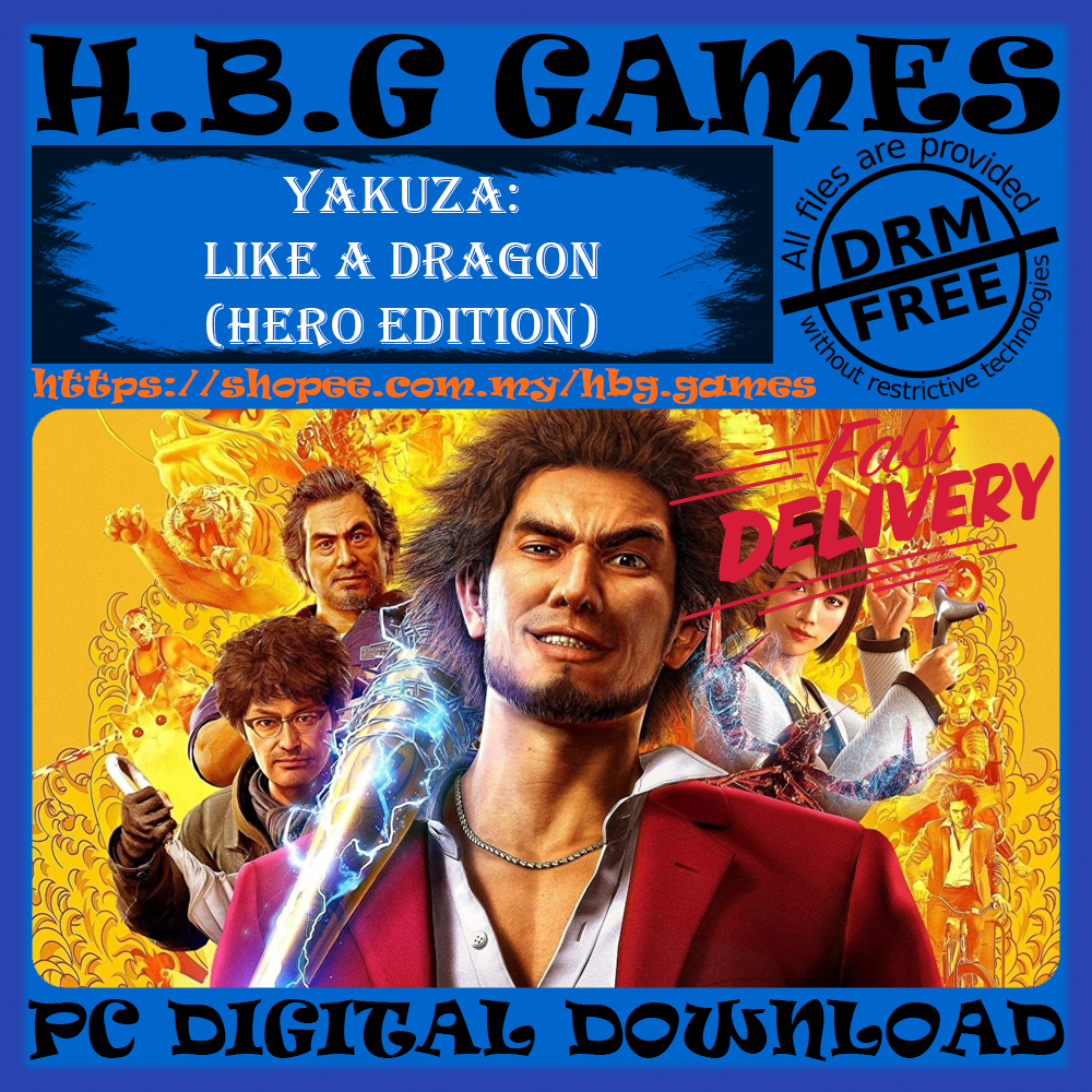 Yakuza: Like A Dragon (Hero Edition) [PC DIGITAL DOWNLOAD] [OFFLINE ...