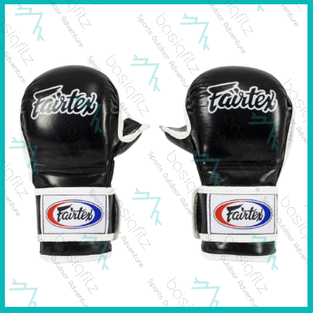 Fairtex FGV15 MMA Sparring Gloves Black - Premium Boxhandschuhe