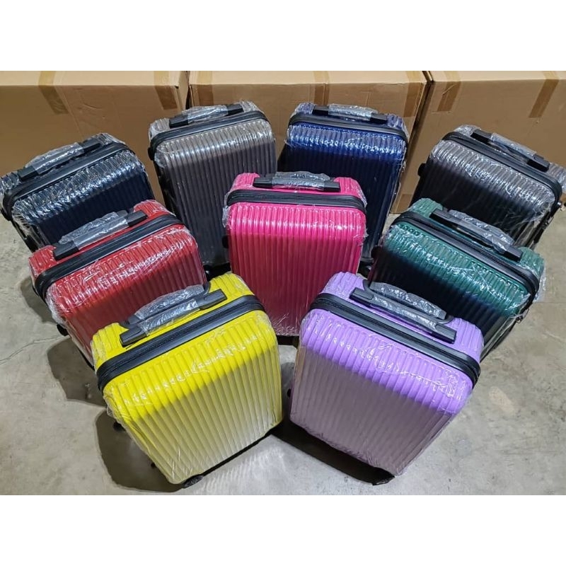 Ready Stock Malaysia TRAVEL LUGGAGE 20 INCH Cabin saiz Hand Carry ABS