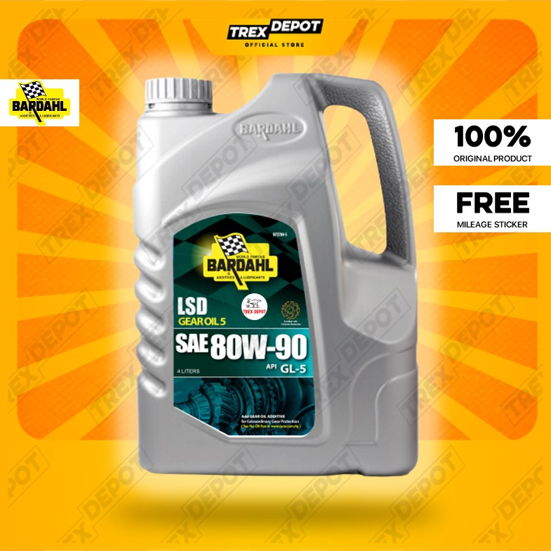 Bardahl LSD Gear Oil 80W90 (4L) Shopee Malaysia