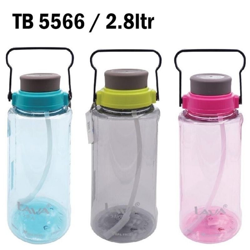 (Sarawak) 🔥 Ready Stock 🔥 LAVA TRITAN TB5566 2.8L WATER BOTTLE WITH ...