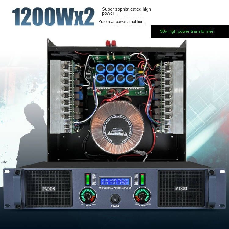 PADON audio amplifier 2 channel high power professional subwoofer ...