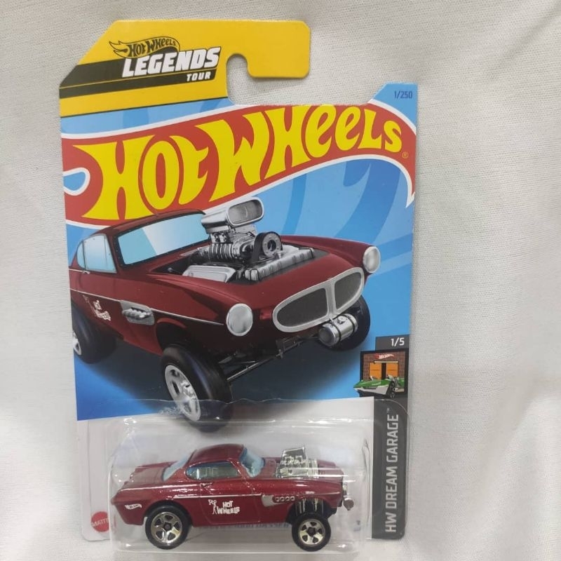 Hot Wheels Volvo P1800 Gasser 2023 - Boîte Dream Garage 1/5 - HKG27 - Édition Limitée 1/250