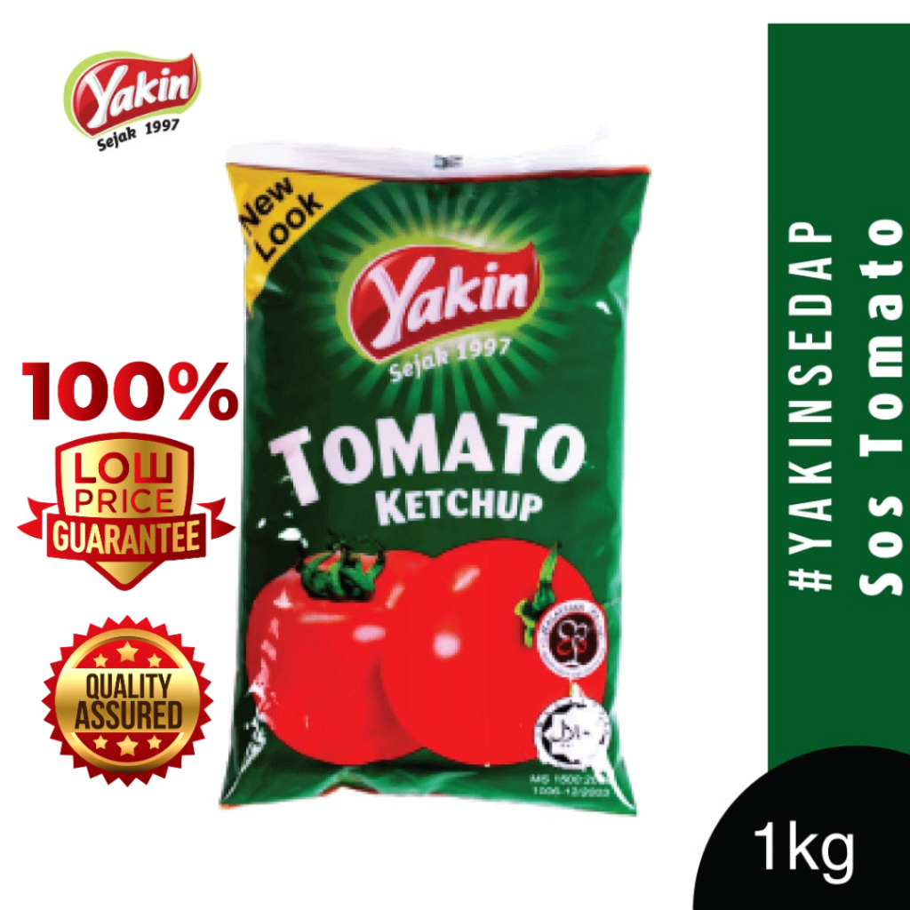 YAKIN SEDAP Tomato Sauce Pouch (1kg) Shopee Malaysia