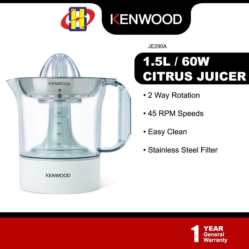 Kenwood Citrus Juicer (1.5L/60W) 2 Way Rotation Citrus Juicer Fruit