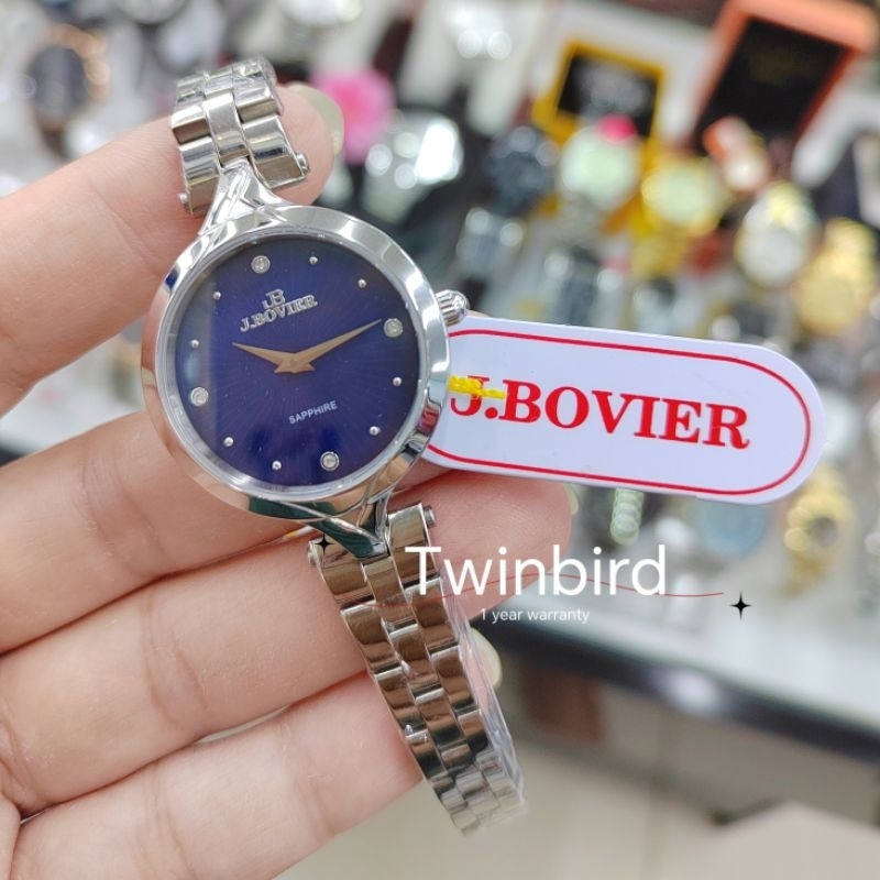 BOVIER LADIES WATCH with SAPPHİRE glass B15-QS356LS