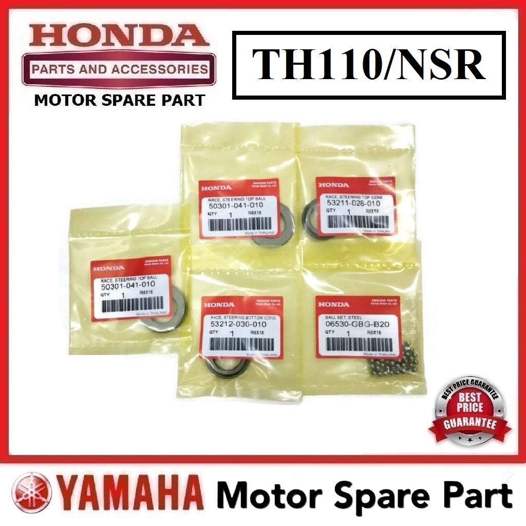 HONDA TH110 NSR STEERING CONE SET 0 HANDLE BEARING TH-110 TH 110 TH110 ...