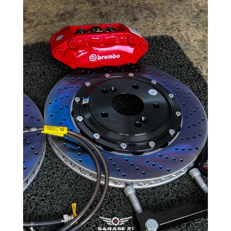 BREMBO GT-F40 REAR BRAKE KIT WITH BELFE PAD&DISC JUNE OFFER 100% ...